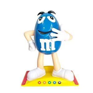 M&M’s  Mars Blue Character Candy Display 15” Tall Collectible Display Figure